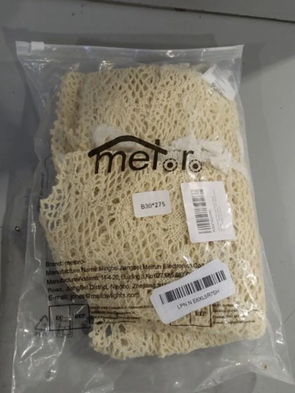 Neutral Crochet Tassel Table Runner - Home Dining